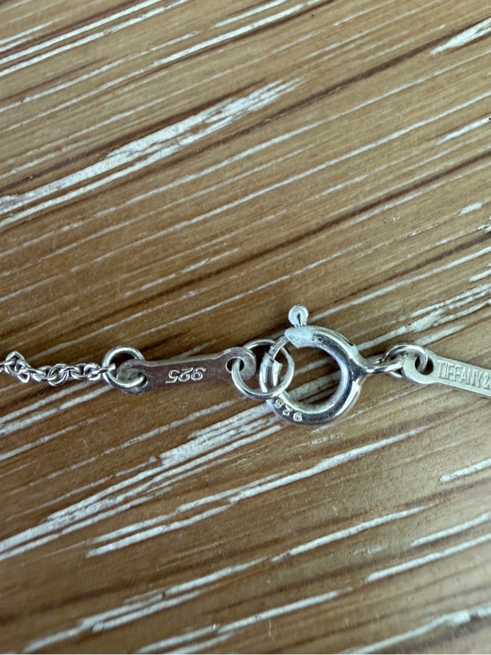 Tiffany & Co. Silver Teardrop Pendant Necklace - Picture 3 of 5